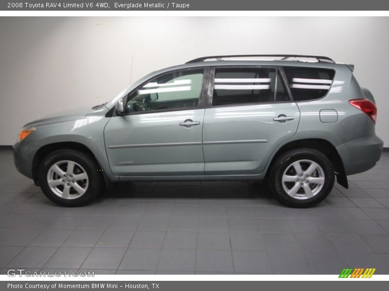 Everglade Metallic / Taupe 2008 Toyota RAV4 Limited V6 4WD