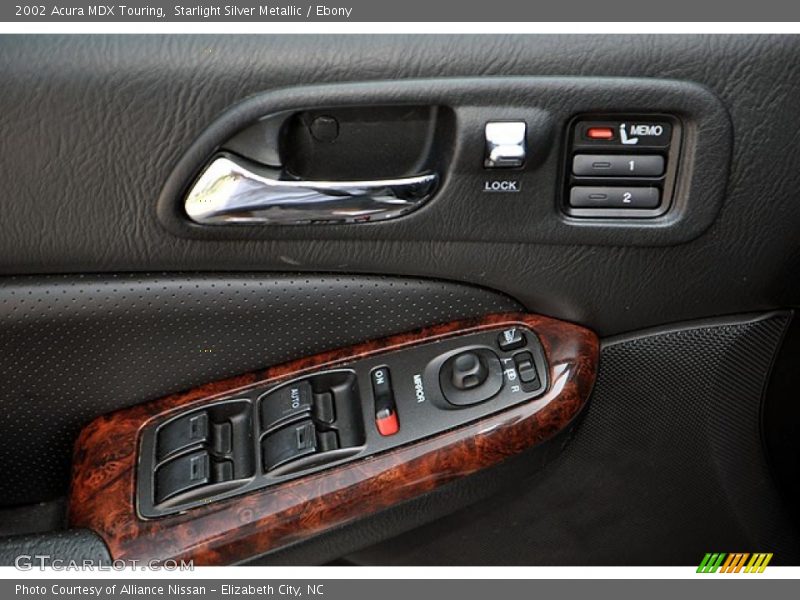 Controls of 2002 MDX Touring