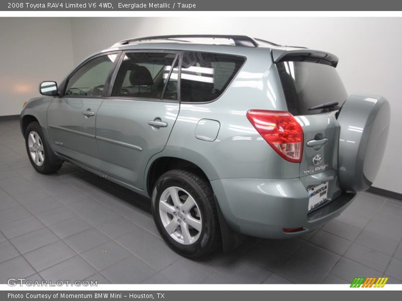 Everglade Metallic / Taupe 2008 Toyota RAV4 Limited V6 4WD