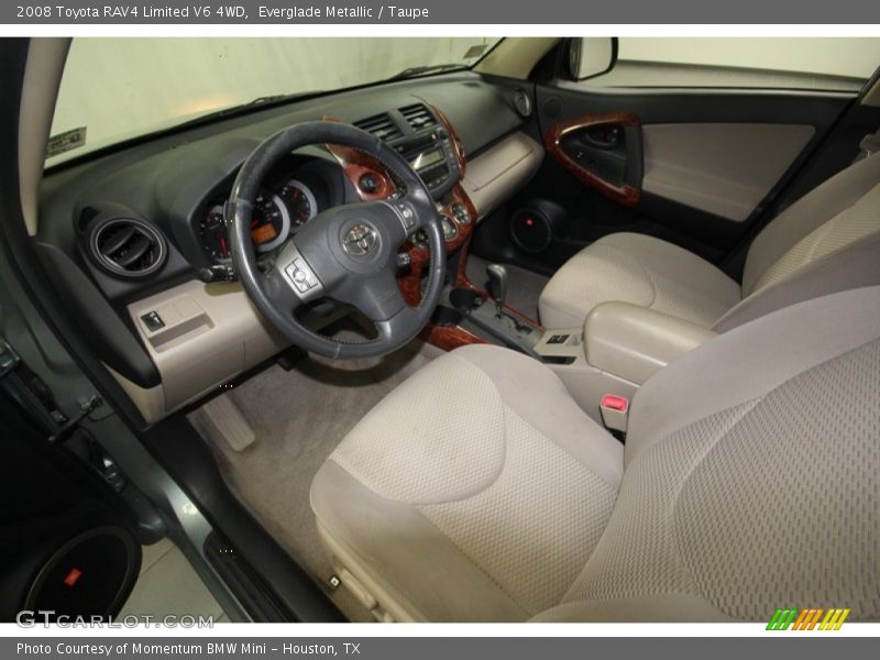 Everglade Metallic / Taupe 2008 Toyota RAV4 Limited V6 4WD
