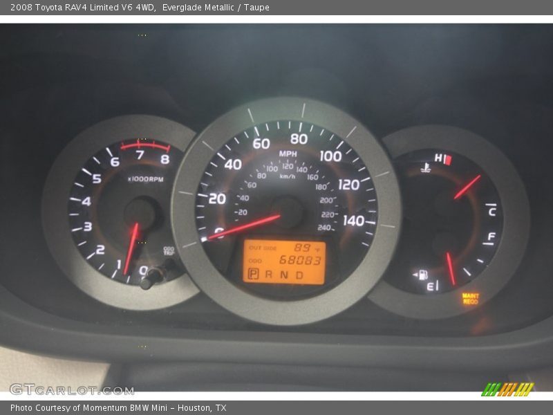 Everglade Metallic / Taupe 2008 Toyota RAV4 Limited V6 4WD