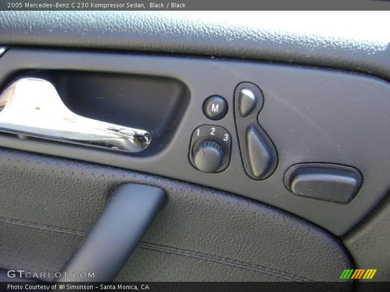 Black / Black 2005 Mercedes-Benz C 230 Kompressor Sedan
