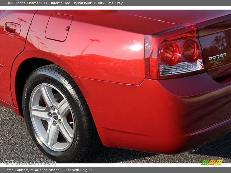 Inferno Red Crystal Pearl / Dark Slate Gray 2009 Dodge Charger R/T