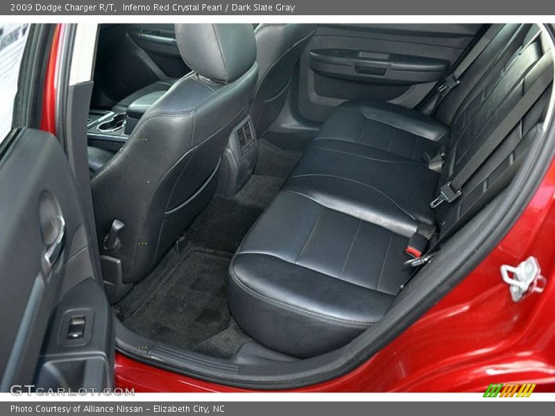 Rear Seat of 2009 Charger R/T