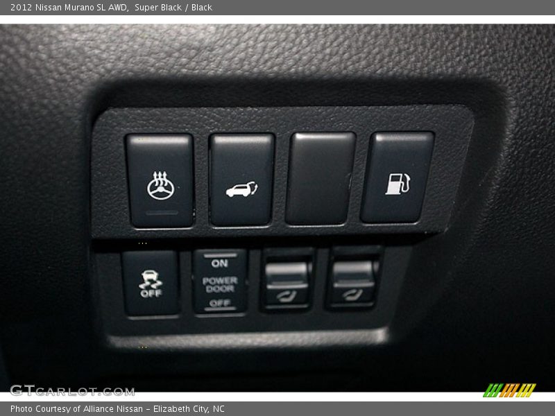 Super Black / Black 2012 Nissan Murano SL AWD