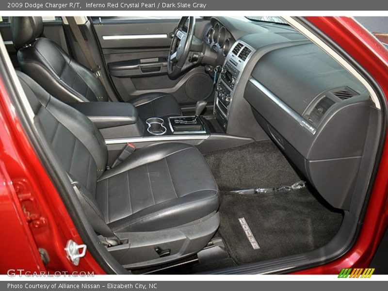 Inferno Red Crystal Pearl / Dark Slate Gray 2009 Dodge Charger R/T