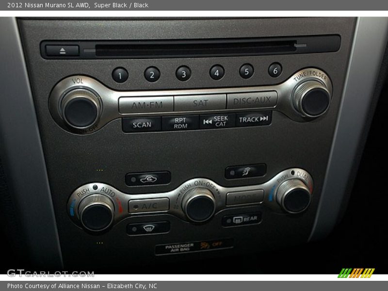 Super Black / Black 2012 Nissan Murano SL AWD