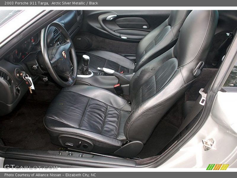 Black Interior - 2003 911 Targa 