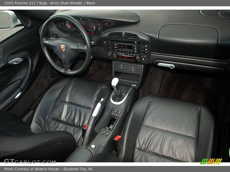  2003 911 Targa Black Interior