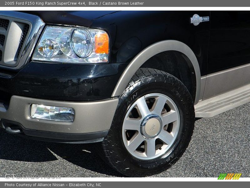 Black / Castano Brown Leather 2005 Ford F150 King Ranch SuperCrew 4x4