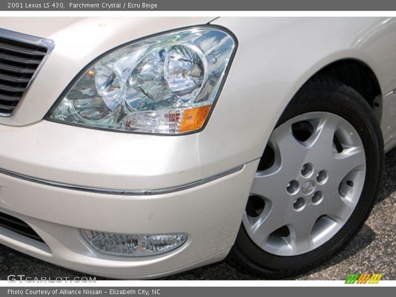 Parchment Crystal / Ecru Beige 2001 Lexus LS 430