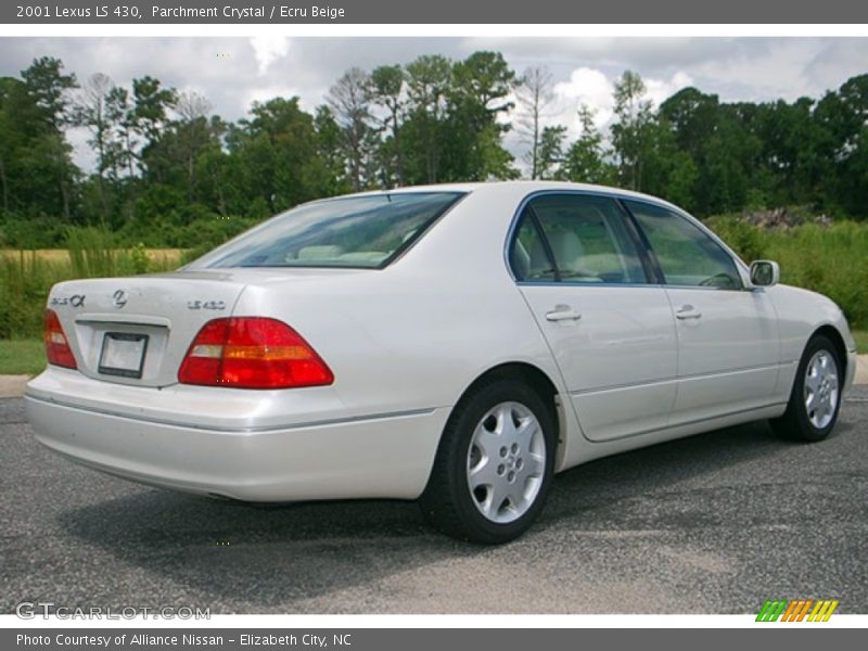 Parchment Crystal / Ecru Beige 2001 Lexus LS 430