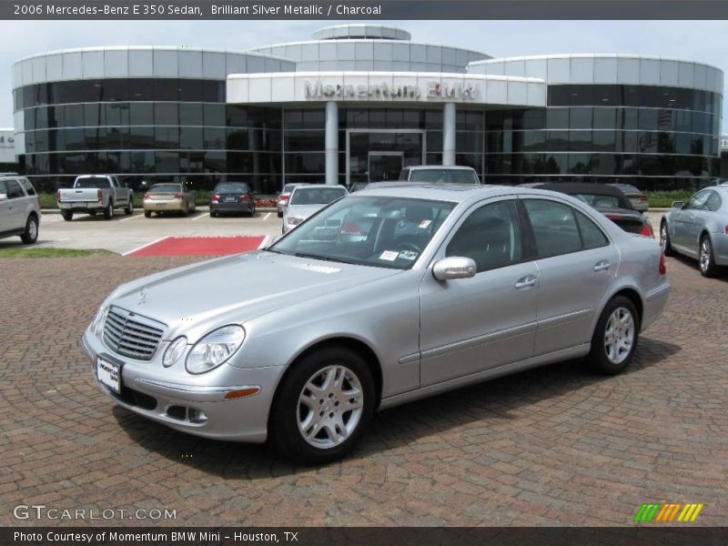 Brilliant Silver Metallic / Charcoal 2006 Mercedes-Benz E 350 Sedan