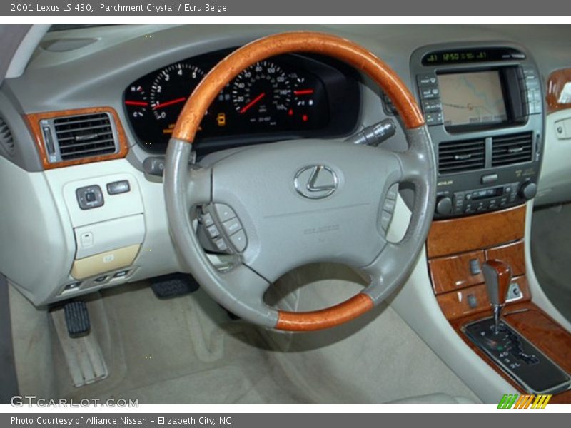 Parchment Crystal / Ecru Beige 2001 Lexus LS 430