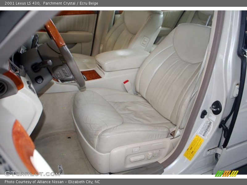Parchment Crystal / Ecru Beige 2001 Lexus LS 430