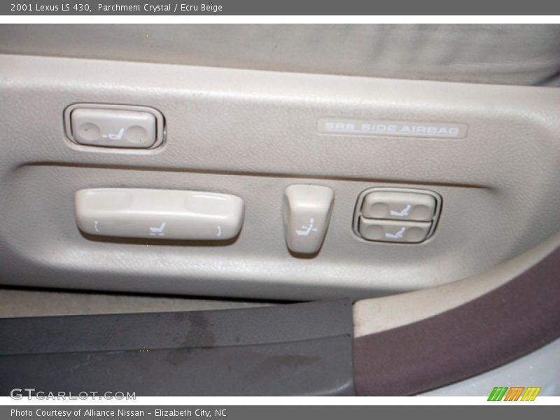 Parchment Crystal / Ecru Beige 2001 Lexus LS 430