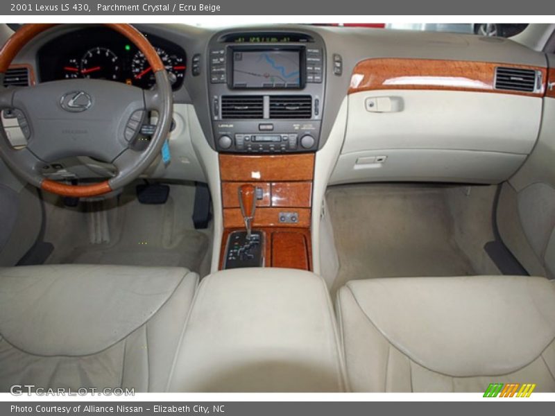 Parchment Crystal / Ecru Beige 2001 Lexus LS 430