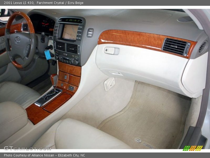 Parchment Crystal / Ecru Beige 2001 Lexus LS 430