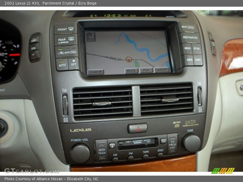 Parchment Crystal / Ecru Beige 2001 Lexus LS 430