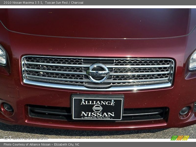 Tuscan Sun Red / Charcoal 2010 Nissan Maxima 3.5 S