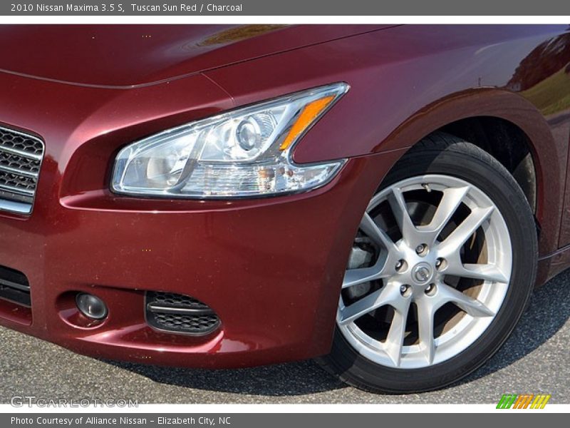 Tuscan Sun Red / Charcoal 2010 Nissan Maxima 3.5 S