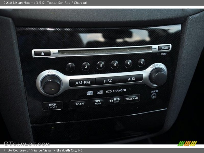 Tuscan Sun Red / Charcoal 2010 Nissan Maxima 3.5 S
