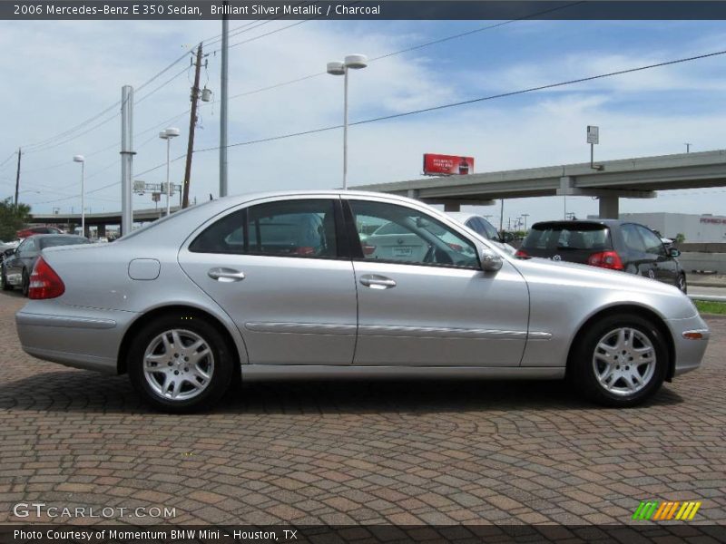 Brilliant Silver Metallic / Charcoal 2006 Mercedes-Benz E 350 Sedan