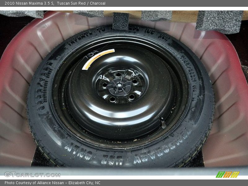 Tuscan Sun Red / Charcoal 2010 Nissan Maxima 3.5 S