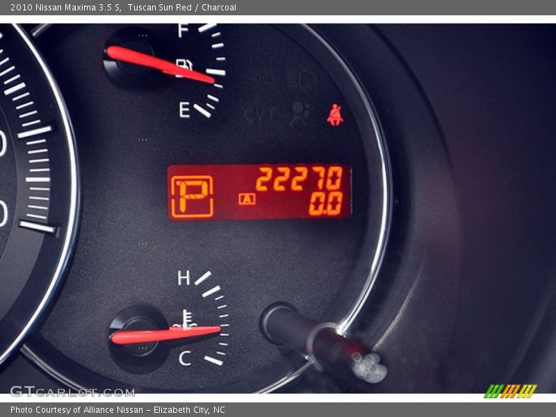 Tuscan Sun Red / Charcoal 2010 Nissan Maxima 3.5 S