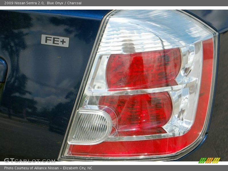 Blue Onyx / Charcoal 2009 Nissan Sentra 2.0