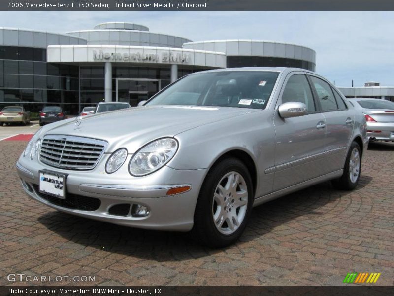 Brilliant Silver Metallic / Charcoal 2006 Mercedes-Benz E 350 Sedan