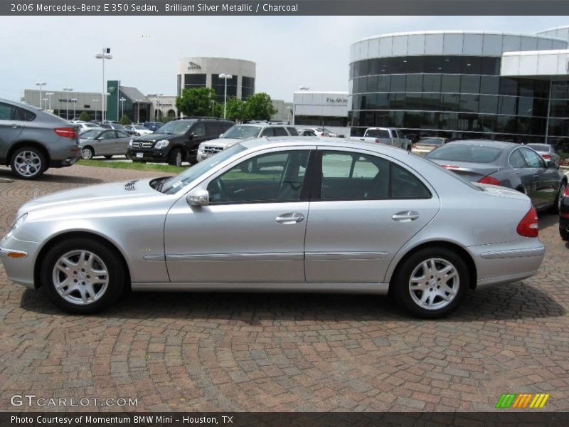 Brilliant Silver Metallic / Charcoal 2006 Mercedes-Benz E 350 Sedan