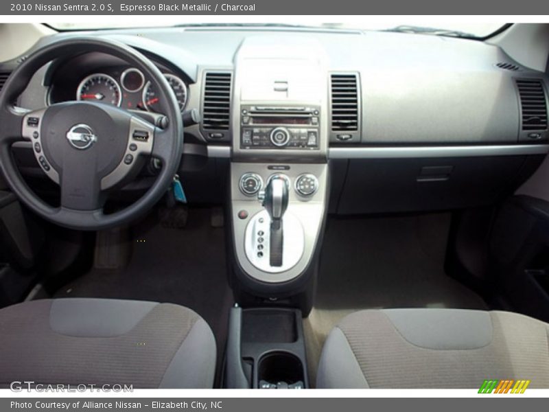 Espresso Black Metallic / Charcoal 2010 Nissan Sentra 2.0 S