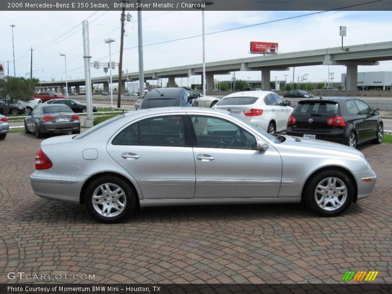 Brilliant Silver Metallic / Charcoal 2006 Mercedes-Benz E 350 Sedan