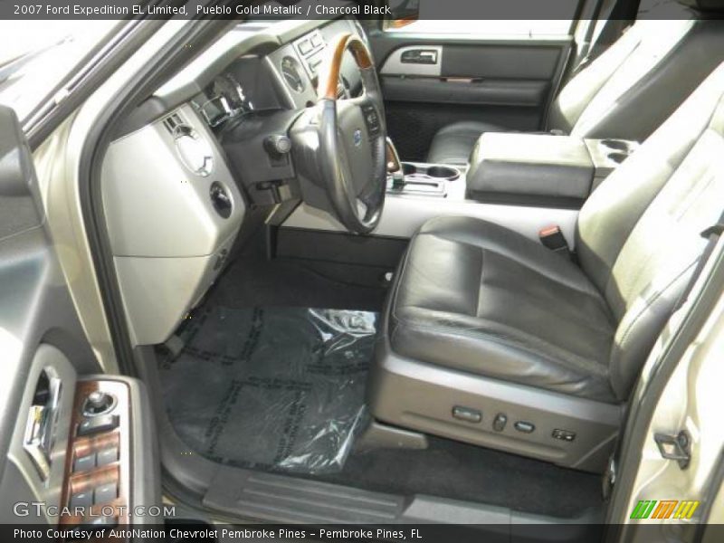 Pueblo Gold Metallic / Charcoal Black 2007 Ford Expedition EL Limited