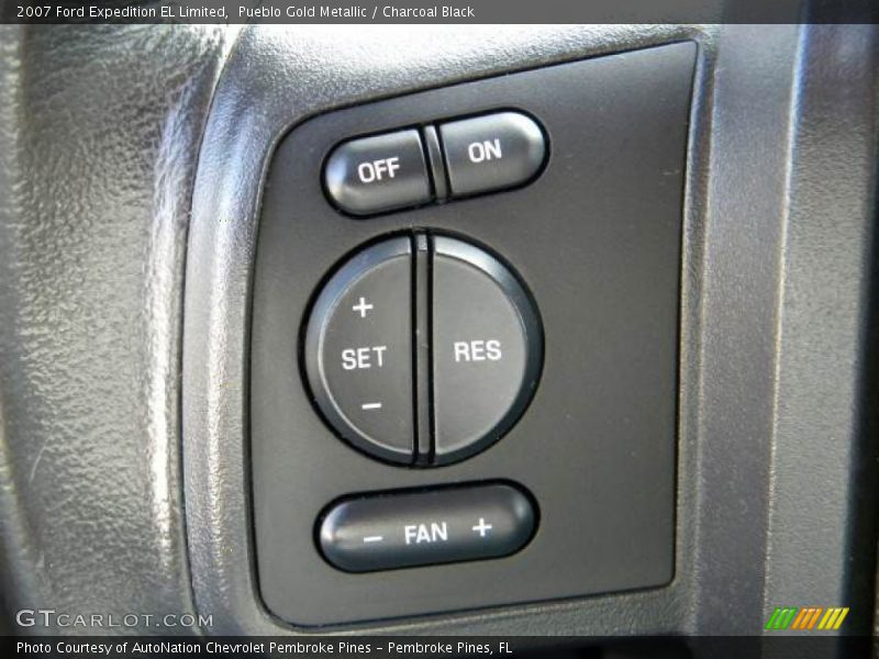 Pueblo Gold Metallic / Charcoal Black 2007 Ford Expedition EL Limited