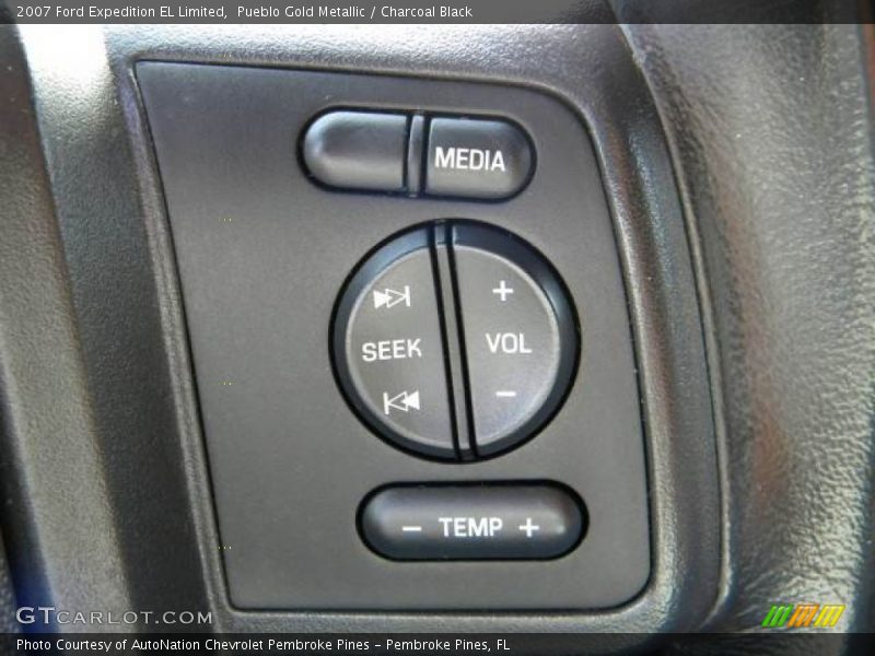Pueblo Gold Metallic / Charcoal Black 2007 Ford Expedition EL Limited