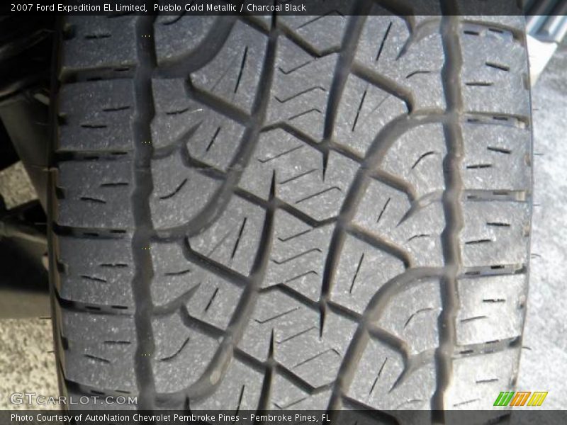 Pueblo Gold Metallic / Charcoal Black 2007 Ford Expedition EL Limited