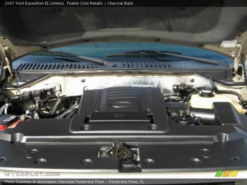 Pueblo Gold Metallic / Charcoal Black 2007 Ford Expedition EL Limited