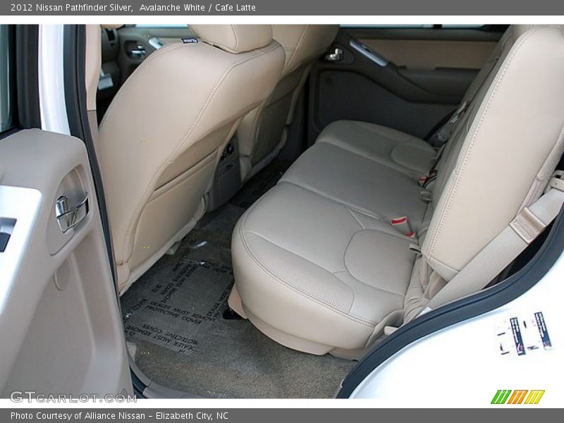 Avalanche White / Cafe Latte 2012 Nissan Pathfinder Silver