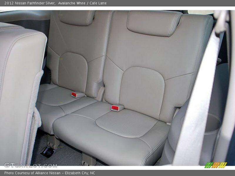 Avalanche White / Cafe Latte 2012 Nissan Pathfinder Silver