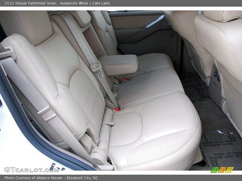 Avalanche White / Cafe Latte 2012 Nissan Pathfinder Silver