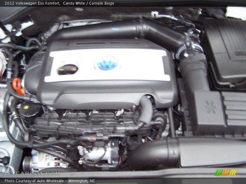 Candy White / Cornsilk Beige 2012 Volkswagen Eos Komfort