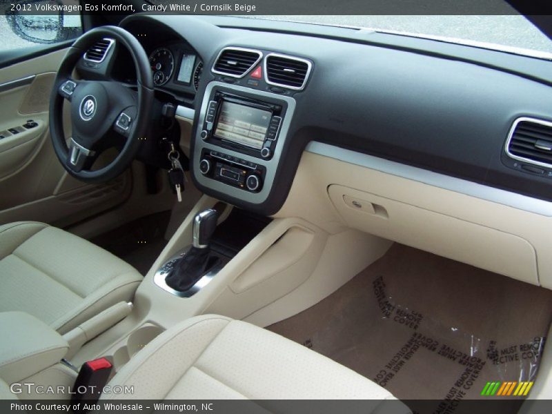 Candy White / Cornsilk Beige 2012 Volkswagen Eos Komfort