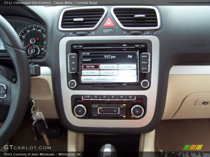 Candy White / Cornsilk Beige 2012 Volkswagen Eos Komfort