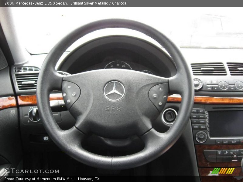 Brilliant Silver Metallic / Charcoal 2006 Mercedes-Benz E 350 Sedan