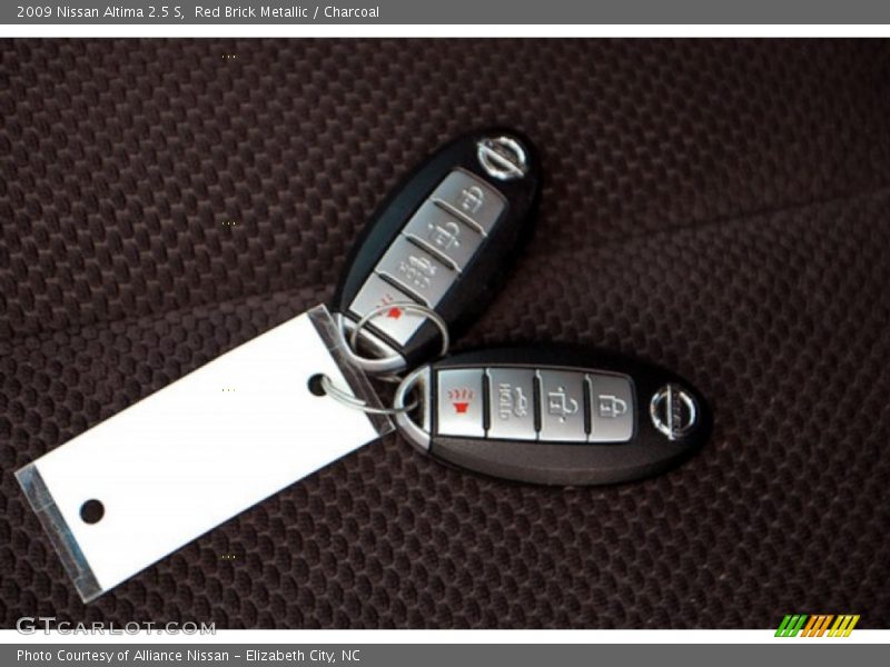 Red Brick Metallic / Charcoal 2009 Nissan Altima 2.5 S