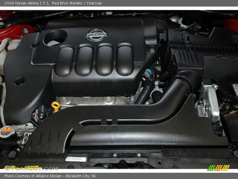 Red Brick Metallic / Charcoal 2009 Nissan Altima 2.5 S