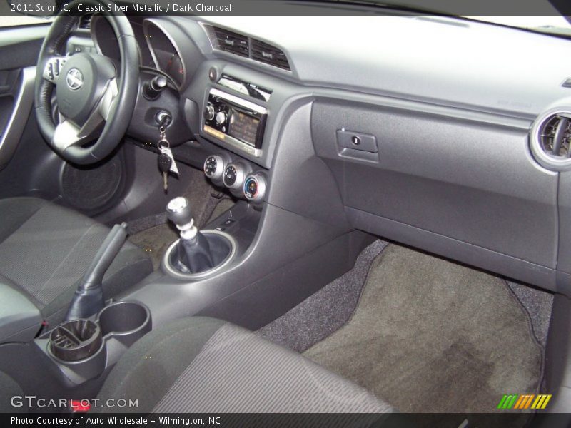 Classic Silver Metallic / Dark Charcoal 2011 Scion tC