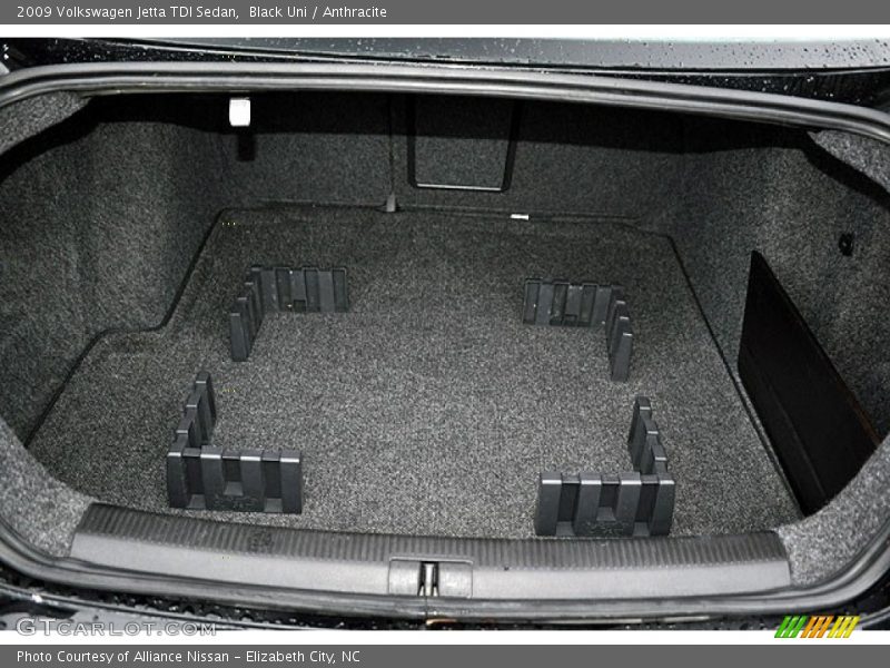 Black Uni / Anthracite 2009 Volkswagen Jetta TDI Sedan